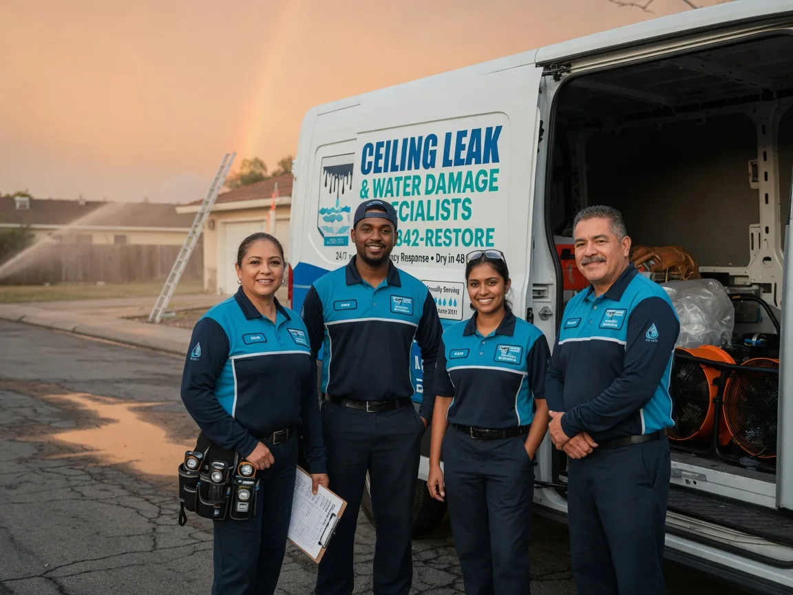 Ceiling Leak Cleanup company in Russia, OH
