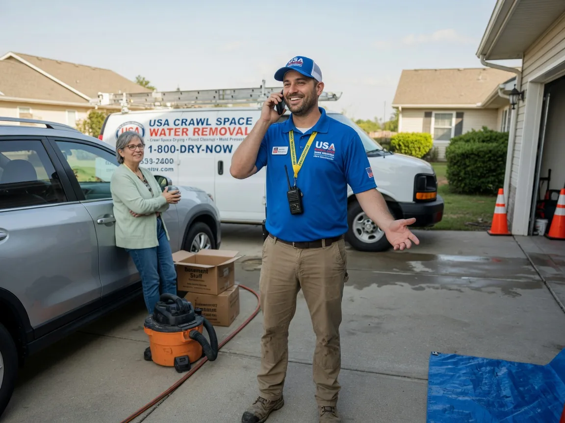 Crawl Space Water Removal Russia, OH FAQs